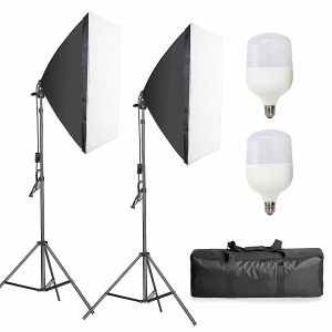 2x LED + Softbox Kit